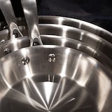 thumbnail of Menastyl - PoÊle triply 32cm en acier inoxydable - made in france