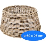 thumbnail of Saia de Vime para Árvore de Natal - 60 x 26 cm - Cesta de Árvore de Natal - Árvore de Natal - Suporte de Árvore de Natal - Castanho