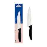 thumbnail of Tramontina Plenus coltello cucina acciaio inox nero 18 cm