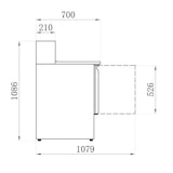 thumbnail of Saladette Réfrigérée Professionnelle - 2 Portes Pleines - AFI Collin Lucy