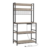 thumbnail of Helloshop26 - Estante de cocina con regleta soporte para microondas estante de almacenamiento con panel de malla de alambre 14 12_0005668