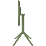 thumbnail of Lot de 2 tables d’extérieur rondes pliantes de 60 cm Sky Table Vert