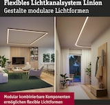 thumbnail of Paulmann Linion Lichtkanal 90 ° Kurve 24V 13W 3000K Signalschwarz 98172