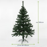 thumbnail of Künstlicher Weihnachtsbaum 150 cm Grün 440 Zweigen mit Metallständer