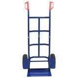 thumbnail of vidaXL Handtrolley Blauw en Rood 57 x 46 x 113 cm Staal
