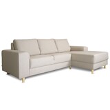 thumbnail of Nordic Sofa mit Chaiselong rechts gewendet hell beige.