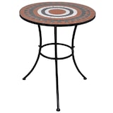 thumbnail of vidaXL Bistrotisch Terracotta-Rot und Weiß 60 cm Mosaik