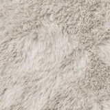 thumbnail of vidaXL Nep Konijnenbont Tapijt Olite Beige 80 x 150 cm Polyester