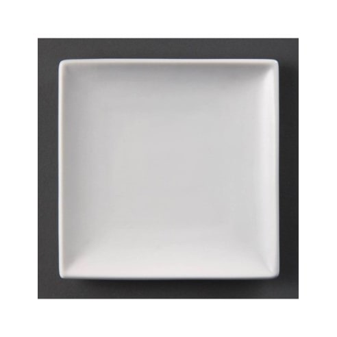 Vierkante witte borden 140(L) mm Set van 12 Olympia