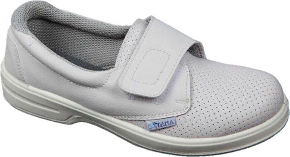 VIANA | Zapato perforado blanco - Talla 43, 1 par