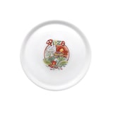 thumbnail of Pizzateller aus Porzellan 31 cm Saturnia Dekor Pizza X23 - 6er-Set