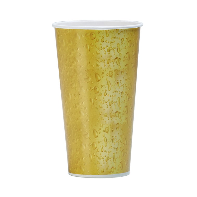 MONOUSO - Bierbecher aus Papier 32Oz/1.025ml Ø11,2cm (50 Stück)