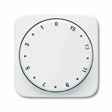 thumbnail of REFLEX SI Drehknopf, Zeitschalter, alpinweiß, glänzend, Sonderaufdruck