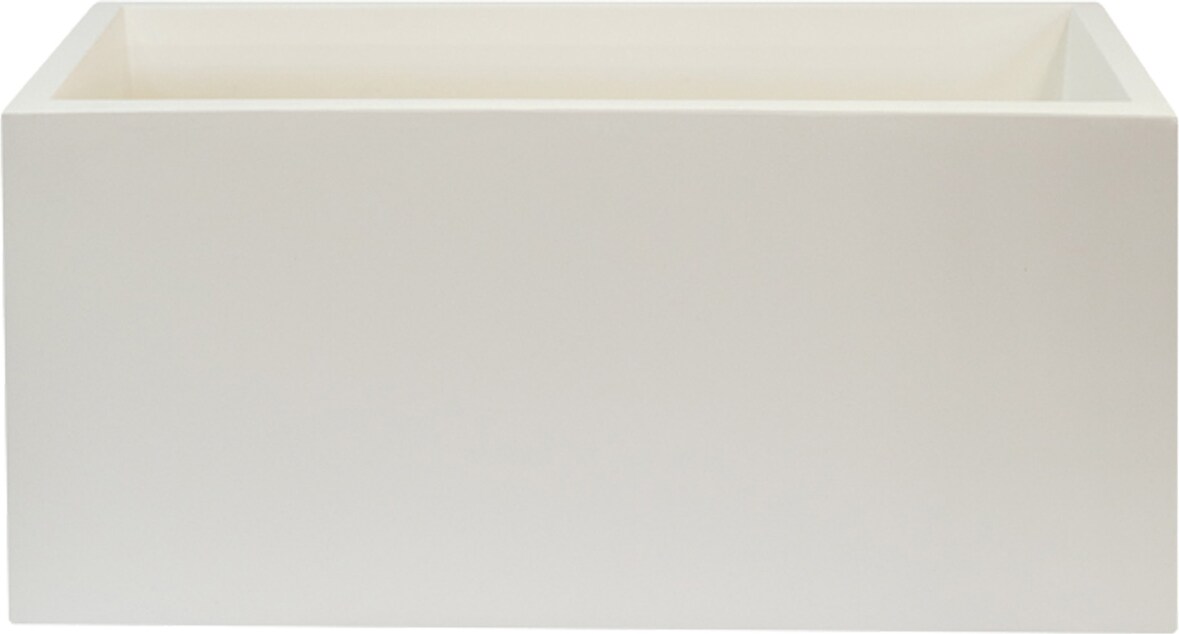 WellHome - Jardiniere Rodr-i 60x20x20cm in Weiß