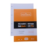 thumbnail of Recambios A4 100 Hojas 90 gramos Milimetrado con margen y taladros