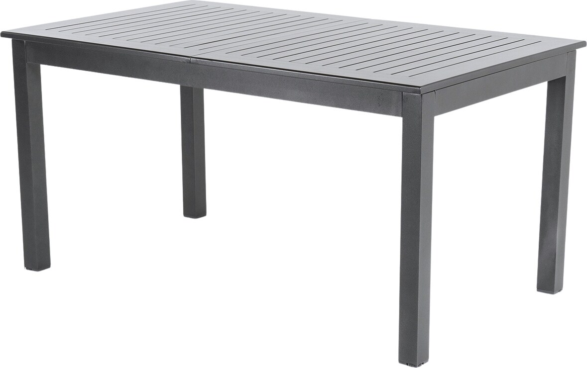 Mesa exterior extensible aluminio antracita