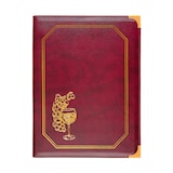 thumbnail of Carta De Vinos 8 Fundas Din-A4  25,5X33 Cm Burdeos Pvc