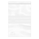 thumbnail of MONOUSO - Plastic Zak met Rits DrukknoopSluiting 20x30cm G-200 (1.000 Stuks)