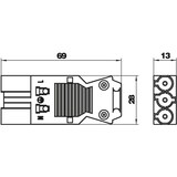 thumbnail of OBO Bettermann Steckerteil ST-S GST18i3p W 6108055