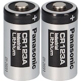 thumbnail of 2x Panasonic 3V CR123A DL123A Batterien  CR17345 Ultra Lithium Foto Bulk