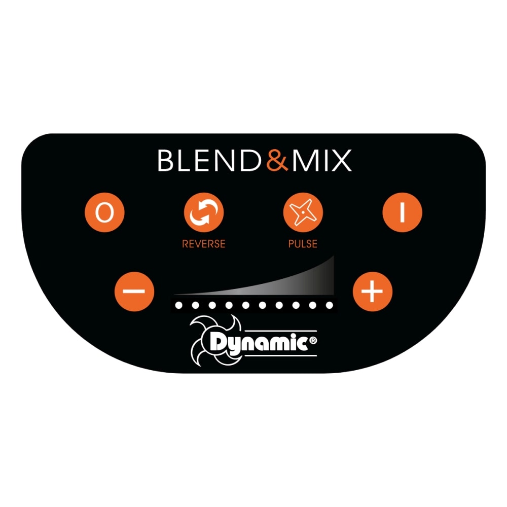 Dynamic Blend & Mix VV – 2-in-1 Kutter & Emulgator mit LED-Display, Puls- und Rückwärtsfunktion, 5,4 Liter Edelstahlbehälter
