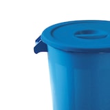 thumbnail of Cubo industrial 100 litros con tapa. Color Azul.