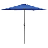 thumbnail of Helloshop26 - Parasol d'extérieur et mât en aluminium 270 x 246 cm bleu azuré 02_0008287