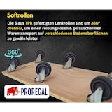 thumbnail of PROREGAL Profi Transportroller mit 6 Rollen | HxBxT 11x30x68 cm | Traglast 300kg | Sperrholzplatte | 1 Stück | Möbelroller Rollbrett Transporthilfe