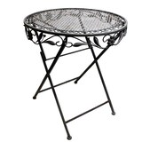 thumbnail of Terrassen Set Gartenset Bistroset Sitzgruppe Gartenmöbel klappbar Deko grau 3tlg. : Grau