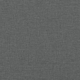 thumbnail of vidaXL Sitzbank mit Rückenlehne Dunkelgrau 120x62x75,5 cm Stoff