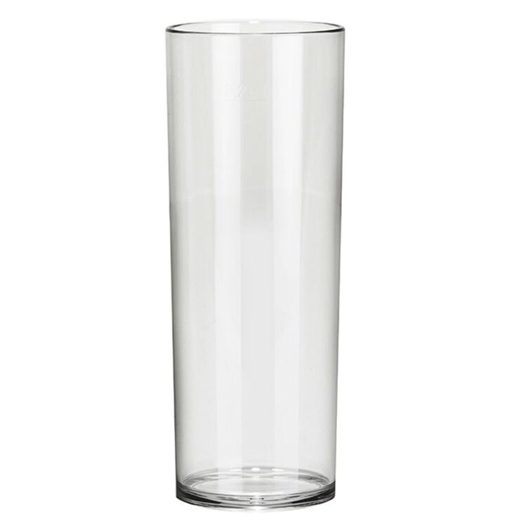 MONOUSO - Wiederverwendbares Durable Glas Tritán ''Tumbler'' Klar 250ml (1 Stück)