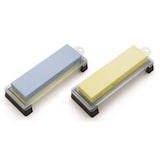 thumbnail of Pierre à Aiguiser Suehiro Double Face W42 Grains #1000 (Bleu) / #3000 (Jaune)