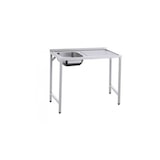 thumbnail of Fregadero industrial acero inoxidable 800x500x850mm escurridor derecha