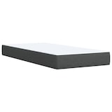 thumbnail of vidaXL Boxspringbett mit Matratze Dunkelgrau 100x200 cm Stoff