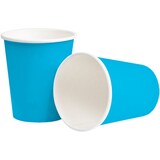 thumbnail of 10 Pappbecher türkis blau mit Bio-Beschichtung