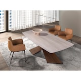 thumbnail of Angel Cerdá Silla polipiel marrón 4177C 62 x 58 x 81