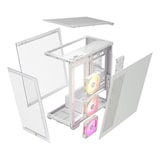 thumbnail of Corsair Icue Link 3500x Rgb Mid Tower Pc Case, White