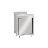 thumbnail of Skyrainbow Arbeitsschrank aus Edelstahl, mit Aufkantung, 60 x 60