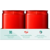 thumbnail of Bolsius Vassorio 8 pezzi Starlight bicchiere rosso 8,2cm altezza, 6,8cm diametro, Tempo di bruciatura singola candela: 50 ore