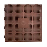 thumbnail of WellHome Combi Pack 6 Baldosas para Suelo de Exterior 39x39x4,8cm Efecto Panal en color Marrón