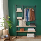 thumbnail of Portant vêtement industriel L120 x H200 cm ASHTON