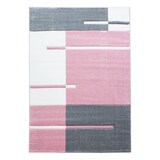 thumbnail of Teppich Flur Kariert Pflegeleicht Waschbar Strapazierfähig Wohnzimmer Schlafzimmer Pink 280x370 cm – MONZA von Kadima Design