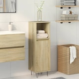 thumbnail of vidaXL Badschrank Sonoma-Eiche 30x30x100 cm Holzwerkstoff