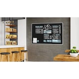 thumbnail of ALLboards Tableau à Craie Noir Magnétique avec Cadre en Aluminium Premium EXPO 180x120 cm