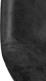 thumbnail of Décoshop26 - Set mit 4 modernen Esszimmerstühlen mit schwarzen Metallbeinen und schwarzen PVC-Sitzflächen 10_0001823