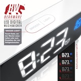 thumbnail of BEARWARE digitaler Wecker mit Netzteil und extra großem 2200 mAh Akku - Musikwecker Reisewecker - 13 Songs und Klingeltöne - Temperaturanzeige