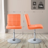 thumbnail of Esszimmerstuhl Ricky Kunstleder orange