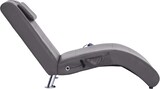 thumbnail of vidaXL Massage Chaiselongue mit Kissen Grau Kunstleder