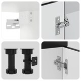 thumbnail of vidaXL 11-tlg. Küchenschrank-Set Kalmar Schwarz Holzwerkstoff