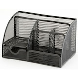 thumbnail of Viking Schreibtisch-Organizer Metallnetz Schwarz 22,2 x 14 x 12,5 cm